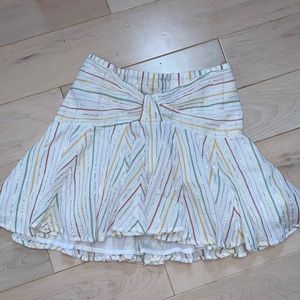 Bonpoint girls soft cotton lined skirt 10